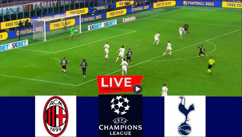 milan vs tottenham live