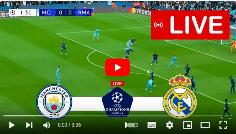 man city vs real madrid bein sport live